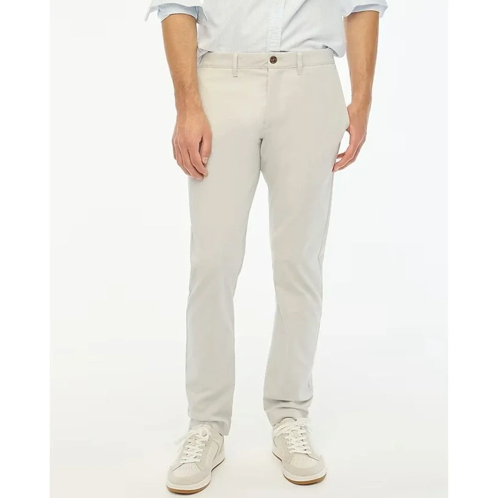 J.Crew Slim-fit TruTemp365® chino‎ pant 34 X 34 Stone NWT